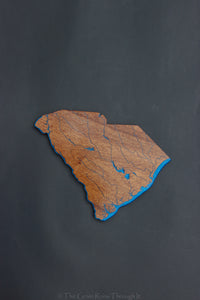 South Carolina River Map